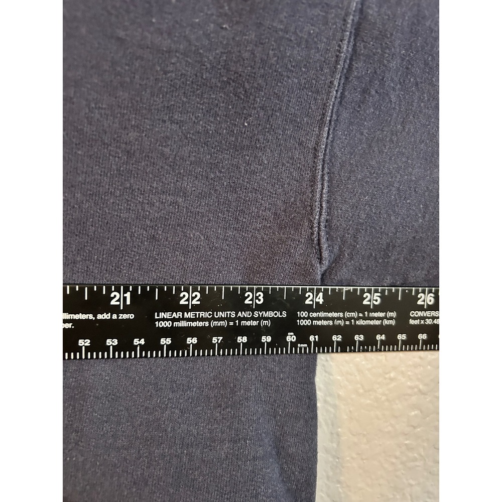 Hanes Penn State Vintage Hoodie Mens XL Navy Blue Nittany Lions Sweatshirt - Picture 6 of 7